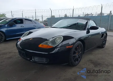 2002 Porsche Boxster S from USA, damaged, VIN WP0CB29862U661765